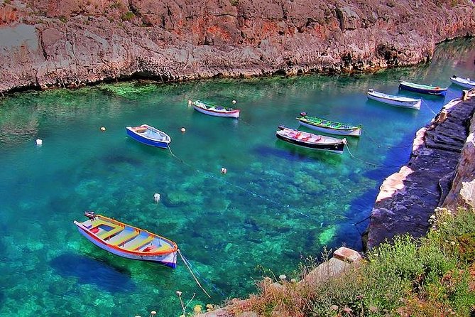 Blue Grotto and Marsaxlokk Half-Day Tour from Valletta - Marsaxlokk harbor and its painted fishing boats