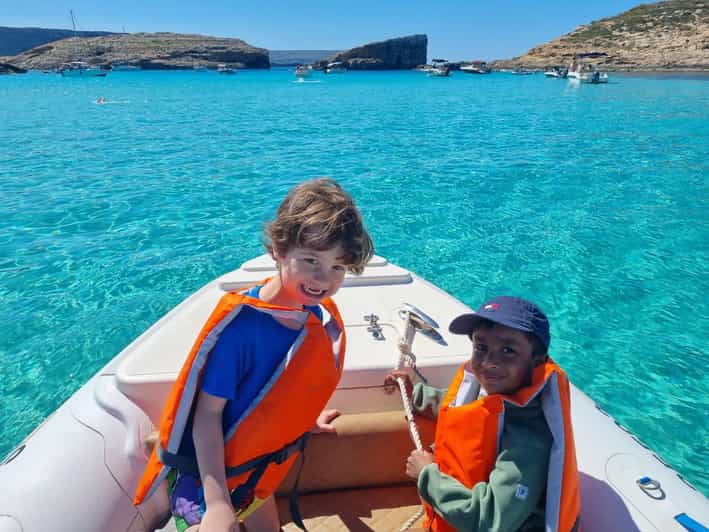 Blue Lagoon, Crystal Lagoon & Comino Caves Private Boat Tour - Key points at a glance