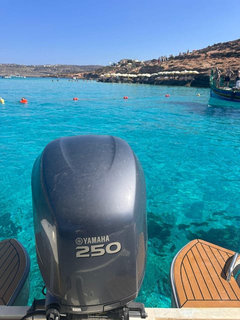 Blue Lagoon, Crystal Lagoon & Comino Caves Private Boat Tour - What the guide adds to the short schedule