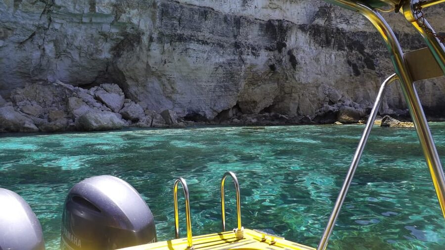 Blue Lagoon: Malta, Crystal Lagoon, Caves, Private Speedboat - Alex’s Cave and the cinematic coastline