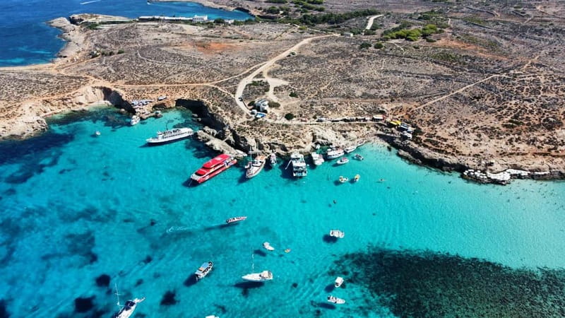 Comino Blue Lagoon & Crystal Lagoon - 3 Bay Cruise - Crystal Lagoon: a calm first swim