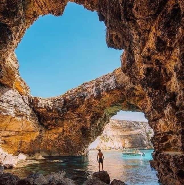 Comino & Gozo: Blue & Crystal Lagoons Cruise with Sea Caves - Crystal Lagoon: Your First Swim in Clear Water
