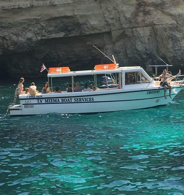 Comino: Private Boat Trips, Swimming stops and Caves Tours - Crystal Lagoon for snorkeling and clear water