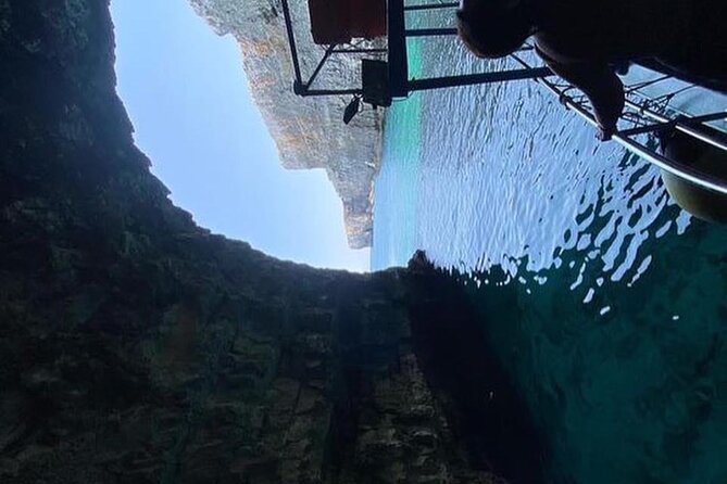 Comino Private Boat with Snorkeling and Cave Sightseeing - Blue Lagoon: beautiful water with a busy edge