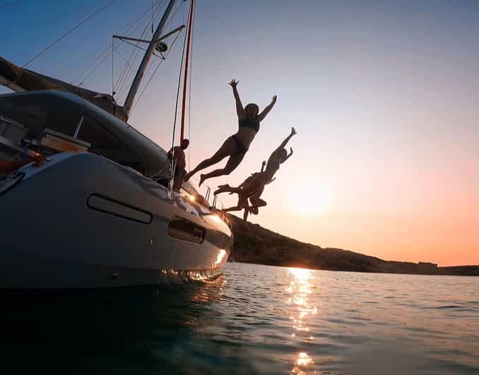 Evening Catamaran Charter - Food, drinks, BBQ, and the practical cost