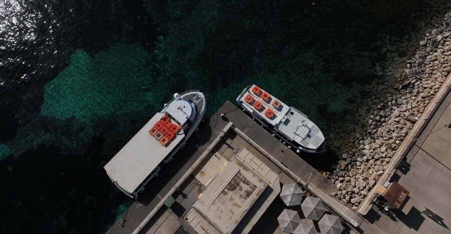 Ferry service to Blue Lagoon (opt. stop in Gozo)& Caves trip - Finding the Cirkewwa ferry booth