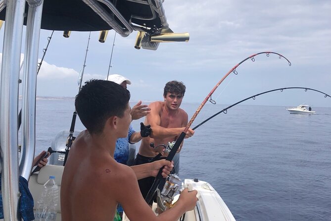 Fishing Charters in Ta Xbiex Malta - Chasing tuna after sunrise
