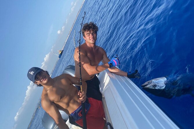 Fishing Charters in Ta Xbiex Malta - Sebastian, Jake, and hands-on instruction