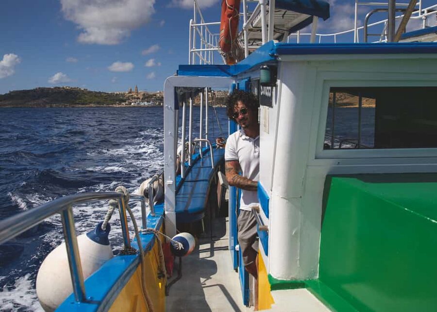 From Bugibba: Blue Lagoon Sunset Cruise - What the $28 price really covers