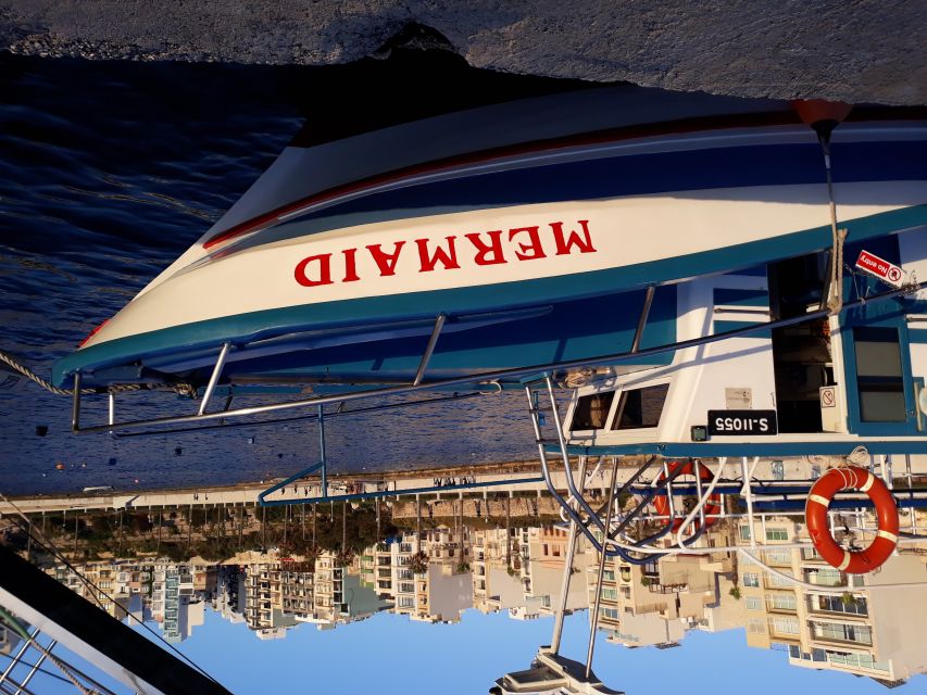 From Bugibba: Blue Lagoon Sunset Cruise - The first hour, open water and Maltese sunset