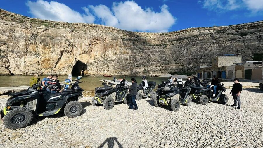 From Malta: Blue Lagoon and Gozo Tour w/Quads and Dinner - Boats, vans, and the late return