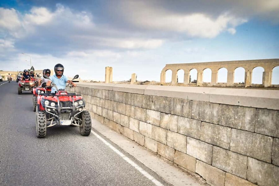 From Malta: Full-Day Gozo Quad Tour with Lunch and Boat Ride - The morning pickup and crossing to Gozo