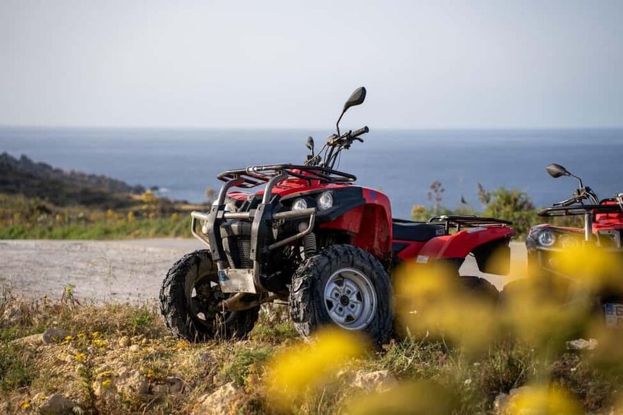 From Malta: Full-Day Gozo Quad Tour with Lunch and Boat Ride - Lunch with a view, but modest expectations