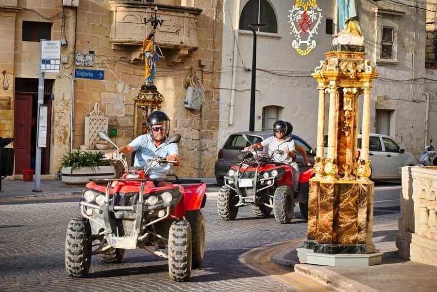 From Malta: Full-Day Gozo Quad Tour with Lunch and Boat Ride - Qala Belvedere and Gozo’s eastern views