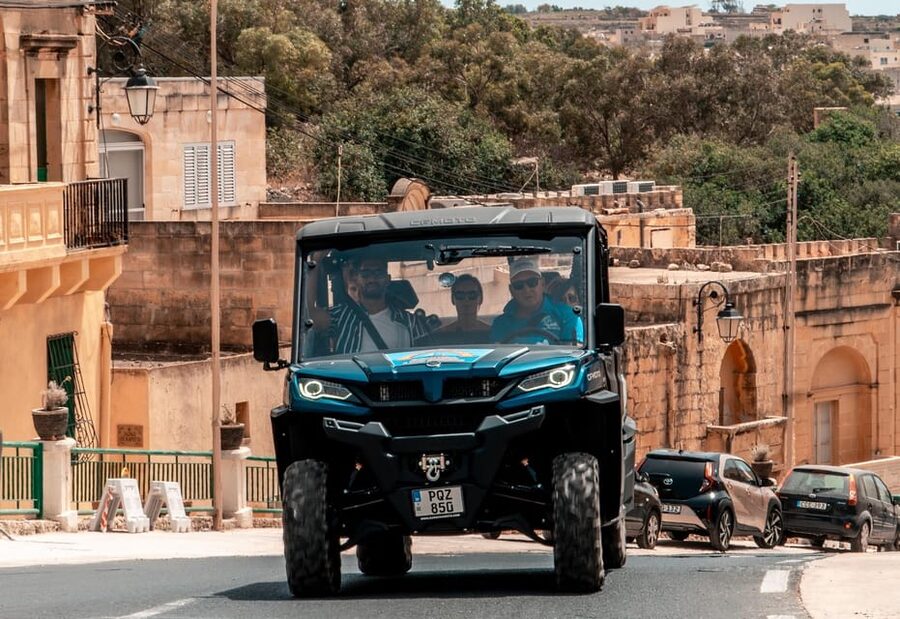 From Malta: Gozo 4x4 Buggy Tour with Lunch and Transfers - Buffet lunch with Gozitan wine