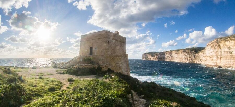 From Malta: Gozo Jeep Tour with Lunch and Transfers - Calypso Cave and the Ġgantija temples