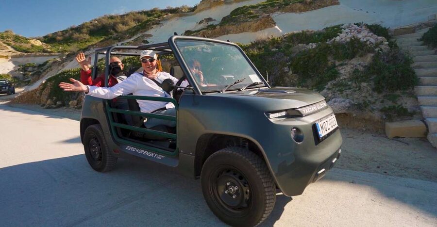From Malta: Self-Driving E-Jeep Guided Tour in Gozo - Ta Kenuna Tower and Qala views