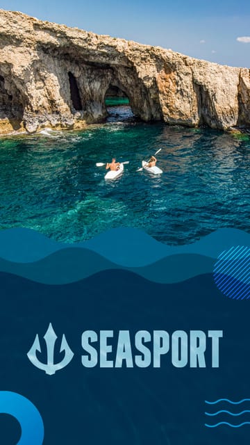 From Mellieħa: Coral Lagoon Kayak Rental - Paddling Out Toward Coral Lagoon