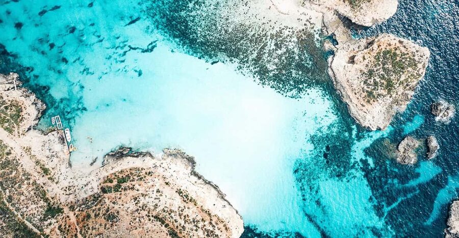 From Mellieha: Three Bay Cruise including the Blue Lagoon - Crystal Lagoon and Comino’s sea caves