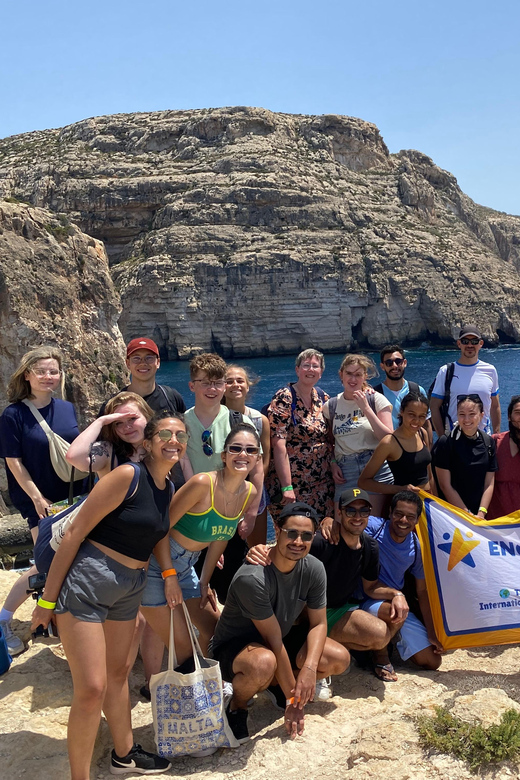 From Sliema: Blue Grotto Trip - Including Boat Cave Tour - What the social format feels like
