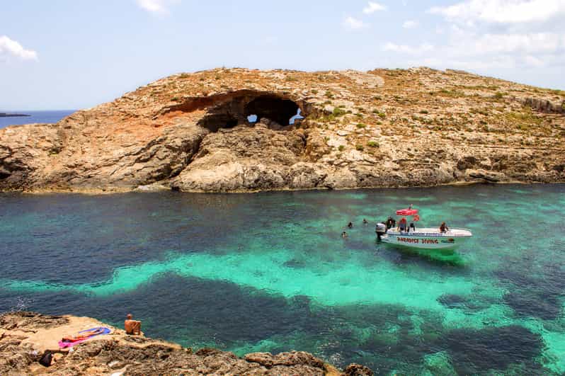 From Sliema: Full-Day Cruise to Comino and the Blue Lagoon - The boat ride north to Comino