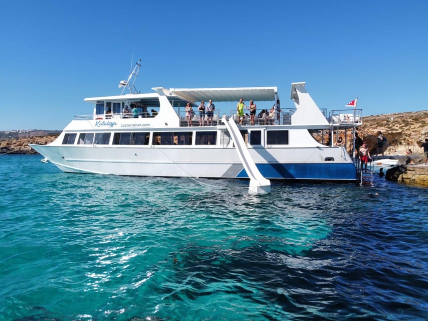 From Sliema: Gozo, Comino and Blue Lagoon Cruise - Qala Belvedere gives you Gozo from above