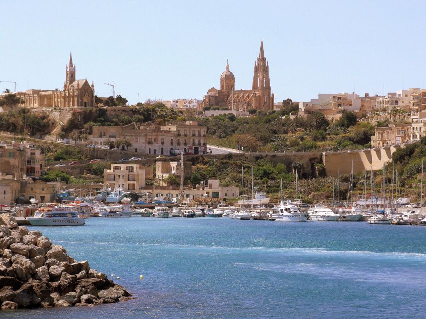 From Sliema or Bugibba: Two Islands Ferry to Comino and Gozo - Reaching Comino and the Blue Lagoon