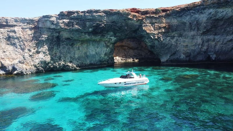 From Sliema: Private Comino and Gozo Boat Charter - Key points at a glance