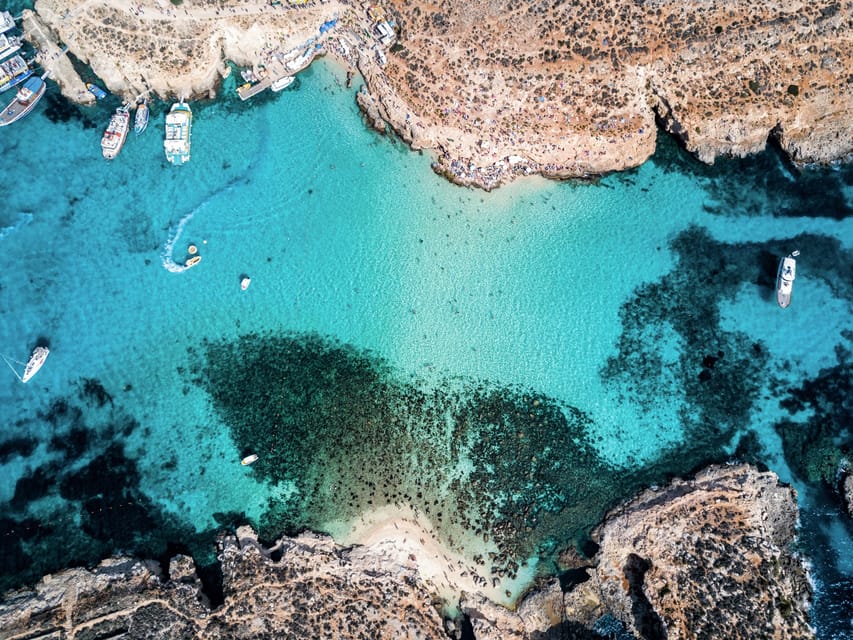 From St. Julian's: Comino and Blue Lagoon Trip by Speedboat - Sea caves on the way home