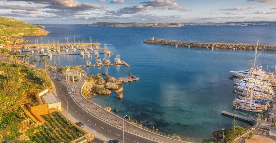 From St. Julian's: Gozo, Comino, Blue Lagoon by Powerboat - Two hours around Mġarr Harbour in Gozo