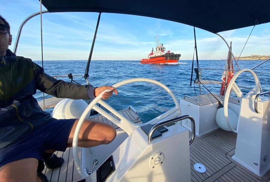 From Valletta: Full Day Private Charter on a Sailing Yacht - Armier Bay and the choice to go north or south