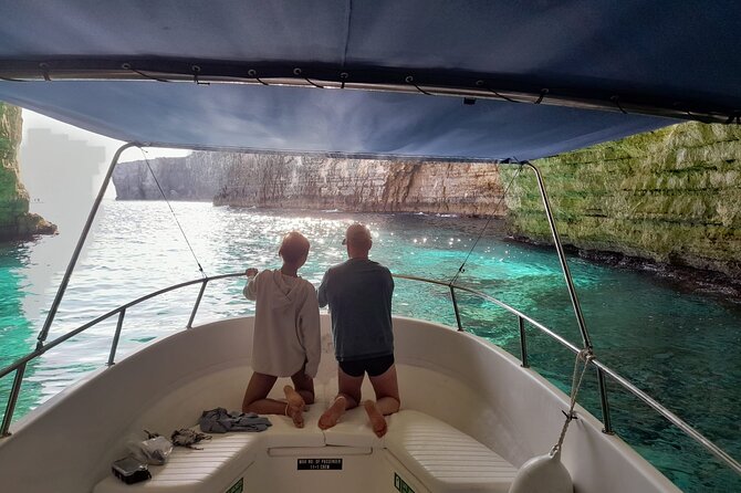 Full Day Private Boat Charters Malta: Blue Lagoon, Comino & Gozo - Ramla Bay and Gozo’s red-sand coast