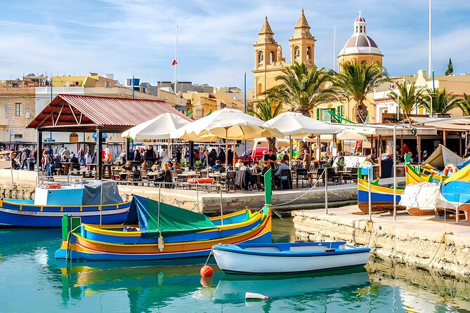 Full Day Private Tour around the Island in Malta - Marsaxlokk: lunch beside the fishing village