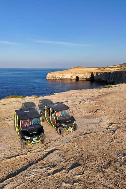 Gozo: All Inclusive 4x4 Chauffeured JEEP day safari - Comino by boat, including the Blue Lagoon