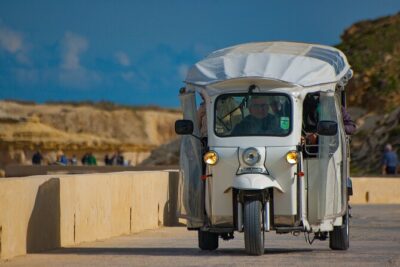 Gozo All Inclusive Chauffeured Tuk Tuk Day Tour – Blue Lagoon