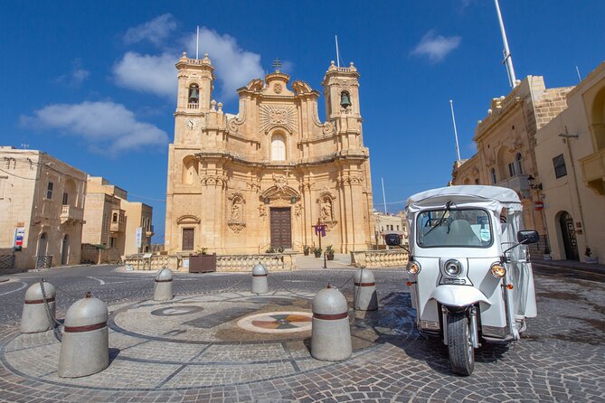 Gozo All Inclusive Chauffeured Tuk Tuk Day Tour - Blue Lagoon - Ggantija and Gozo’s prehistoric past