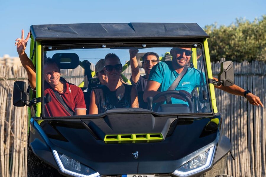 GOZO All Inclusive Self Drive Jeep day tour wt Blue Lagoon - Dwejra Bay starts the sightseeing