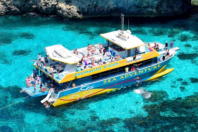 Gozo & Comino Islands, Blue Lagoon & Seacaves Tour - Cruising past St. Paul’s Island and Malta’s caves