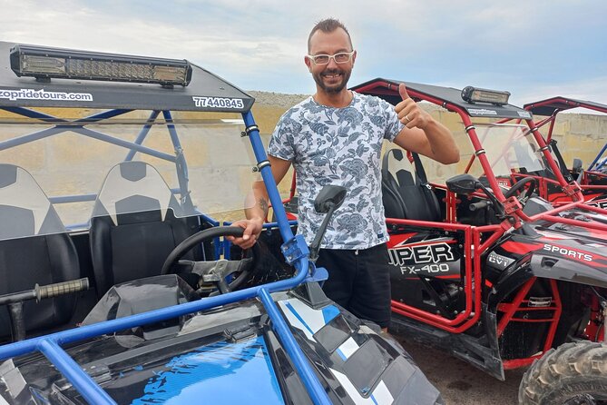 Gozo Full Day Buggy Tour with Boat Ride - Xlendi, caves, and a quick coastal pause