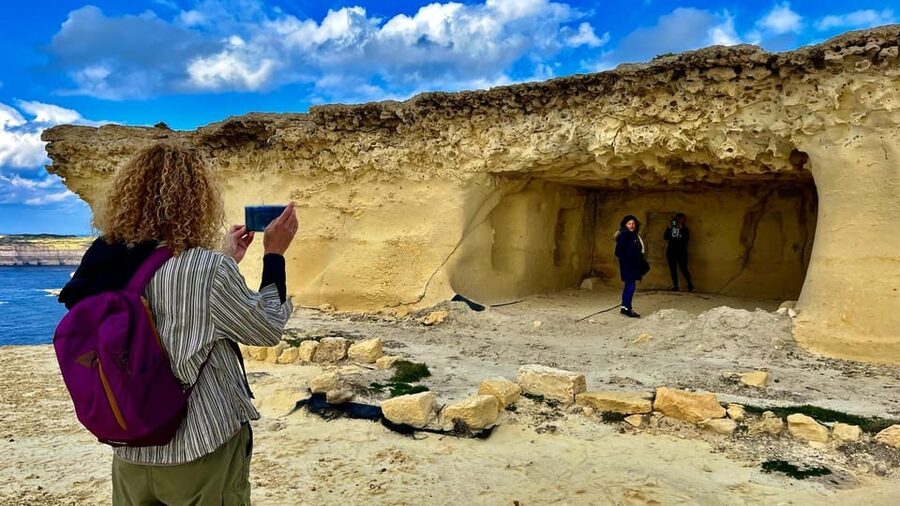Gozo Unveiled: Guided Hiking in Gozo - The West - The Dwejra Finish: Swim, Snack, or Explore