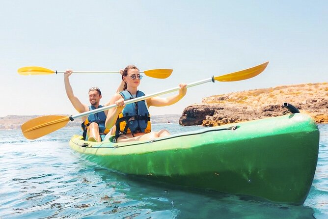 Guided Kayak Tour in St Paul's Island - Paddling the secluded Tal-Mignuna Bay