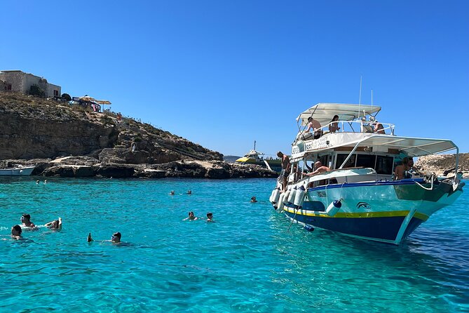 Half day Cruise - Comino, Gozo, Blue & Crystal Lagoon, and Caves - Crystal Lagoon: the quieter second swim