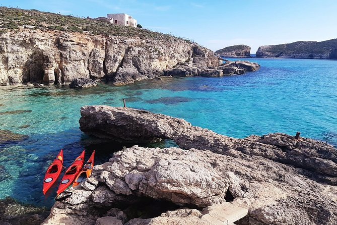 Kayak Gozo and Comino Guided Kayak Adventure - From Hondoq Bay to the Gozo Channel