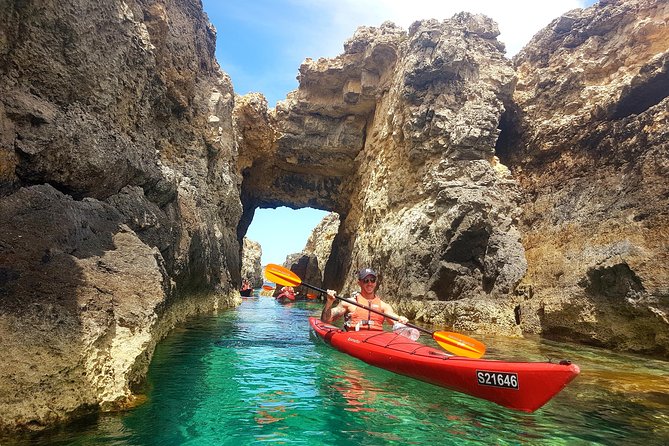 Kayak Gozo and Comino Guided Kayak Adventure - Sea caves, tunnels, and rock arches