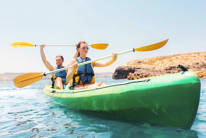 Kayak Tour Golden Hour at St Paul's Island 2 hours 30 minutes - Along the coast to Rdum il-Biez