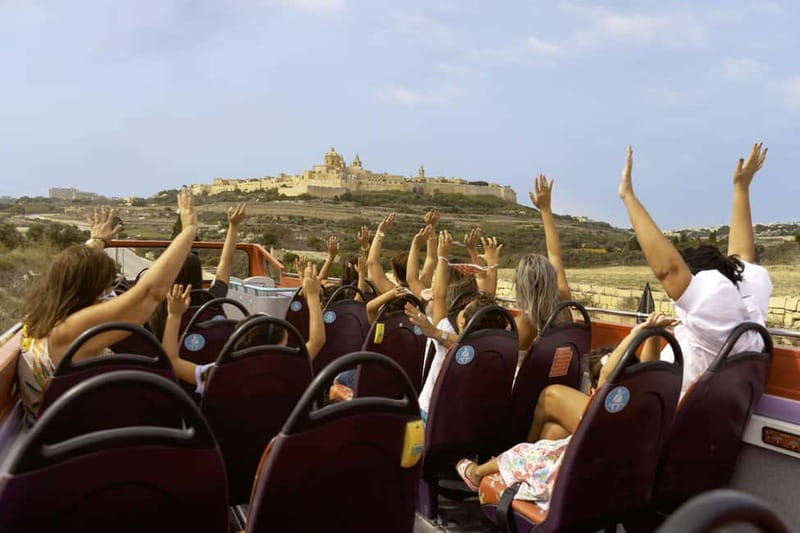 Malta: 2-Day Hop-On Hop-Off Bus & Harbour Cruise (CMO) - Key points to know before you board