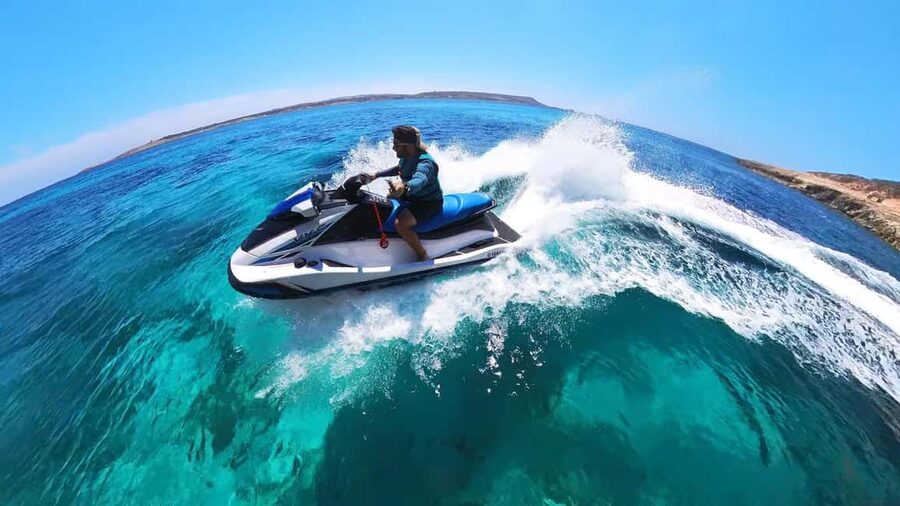 Malta 30 Minutes Jet Ski Rental / Hire - 2024 Yamaha VX - What the short 30-minute session feels like