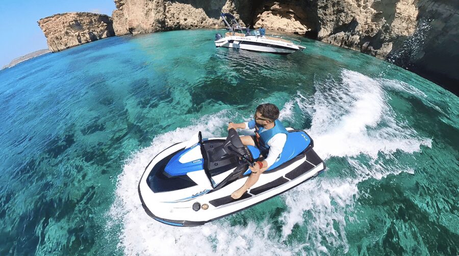 Malta 30 Minutes Jet Ski Rental / Hire - 2024 Yamaha VX - Booking and timing advice