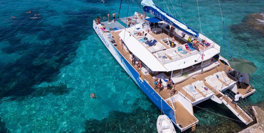 Malta: Blue Lagoon Evening Catamaran Cruise - A five-hour evening on the Sea Breeze