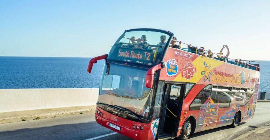 Malta: City Sightseeing HOHO Bus Tour & Optional Boat Tour - How the Malta bus tour works